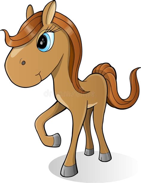 Cute Horse Pony Vector Stock Vector Illustration Of Stallion 27677990