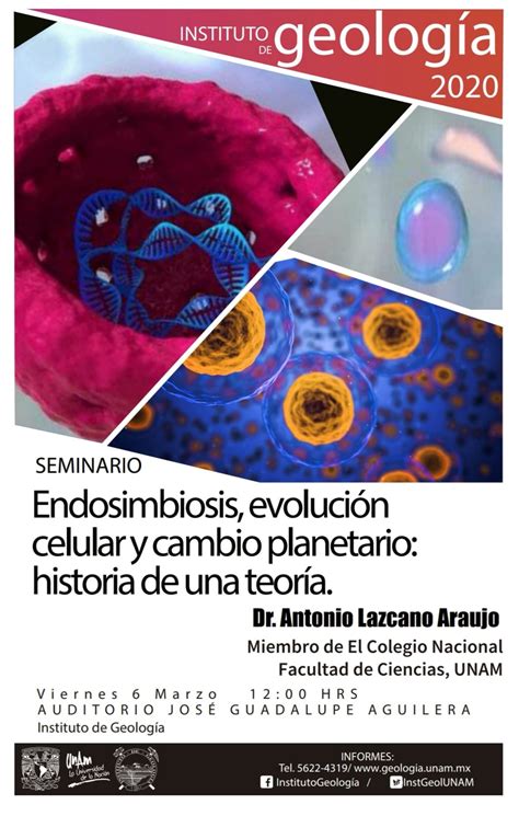 Seminario Endosimbiosis Evolución Celular Y Cambio Planetario