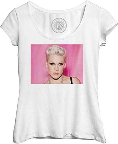 T Shirt Woman Photo Of Star Famous Music Singer Pink 1 Uk Clothing
