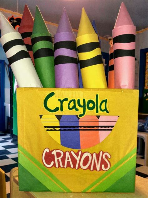 DIY Crayon Box | Diy crayons, Crayon box, Crayola crayons