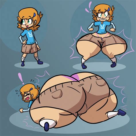 Rule 34 Ass Ass Expansion Butt Expansion Da Fuze Expansion Female Flat Chest Inflation Large