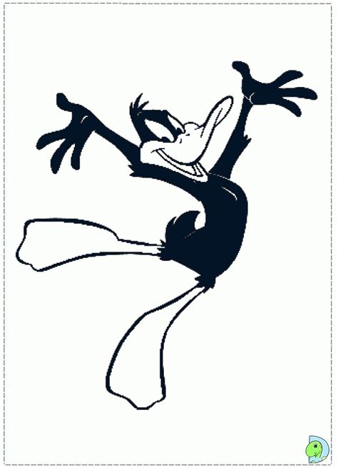 Daffy Duck Coloring Page Coloring Home