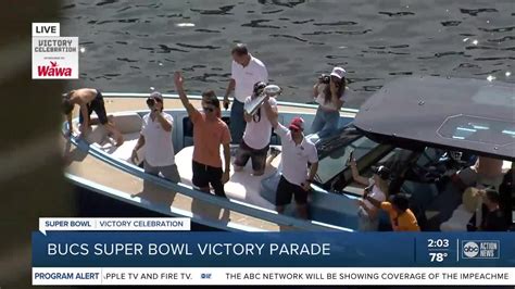 Tampa bay lightning fans host boat parade to celebrate their stanley cup victory over the dallas in the hillsborough river. BLOG: Tampa Bay Buccaneers celebrate Super Bowl LV win with boat parade