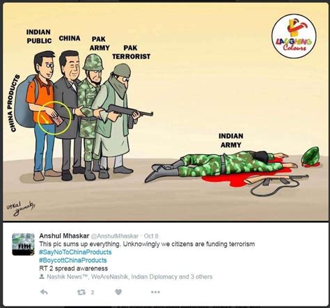 India vs china animated fighting video. How Chinese goods became a victim of Pakistani militants ...