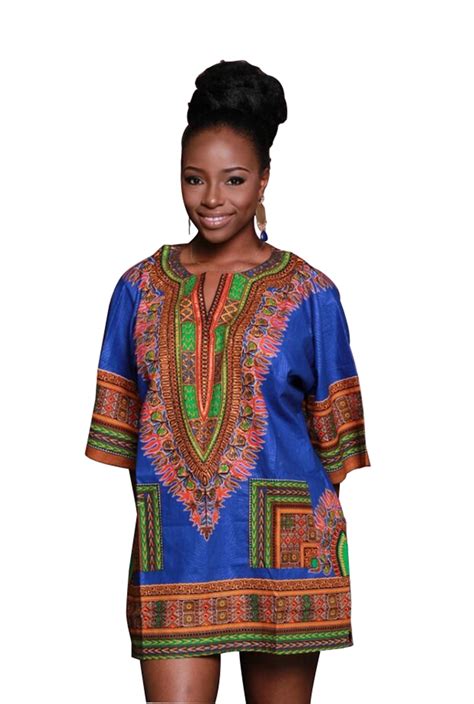 Traditional African Clothing For Women Shirt Dress Mens Bazin Riche