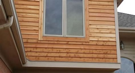 This is especially important in areas surrounding window, doors and flashing. Cedar Siding Repairs | Installations | Replacements in ...
