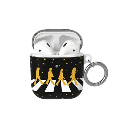 Night Walk | The Beatles Abbey Road Dual Image Airpod Case - The