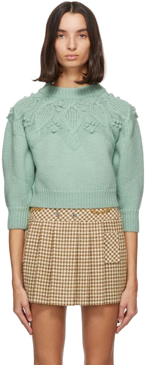 gucci for women ss24 collection knitwear inspiration cable knit sweaters knitted sweaters