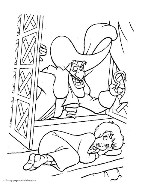 Jafar is a popular villain from the disney family of characters and he is also one of the ones that stands out the most. Pirate coloring pages. Disney villains || COLORING-PAGES ...