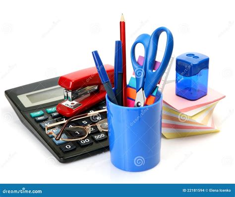 Office Accessories Stock Images Image 22181594