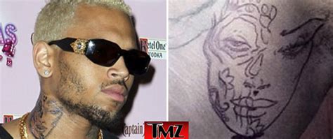 Essa é uma área em que o desenho ficará com muito destaque, por isso você deve. -Isso é arte, diz Chris Brown sobre tatuagem no pescoço ...