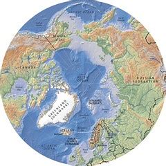 Arctic Topography And Bathymetry Topographic Map GRID Arendal