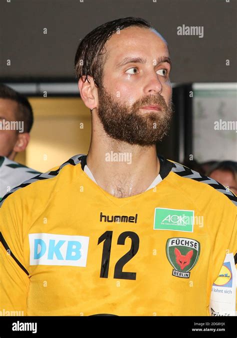 German Handball Goalkeeper Silvio Heinevetter FÃ¼chse Berlin Ehf Cup