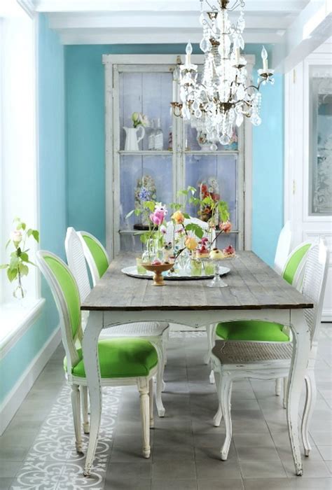 This is the space where you can hang a chic chandelier that will not only help you add ambiance but will be a highlight in the space as well. 10 Decorating Ways to Make Your Dining Room Feel Fresh ...