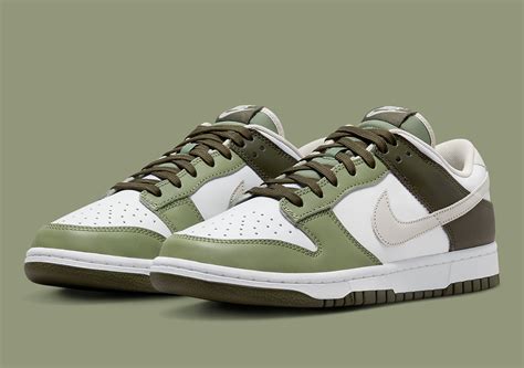 🥇 Las Nike Dunk Low Se Visten De Tonos Oliva