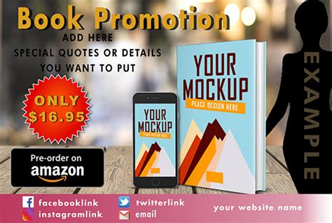 Create A Promotional Banner Ad For Your Book Cover By Amila9898 Fiverr