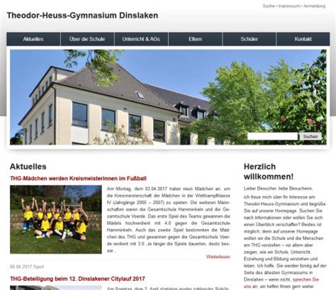 Übersicht über ehemaligenseiten des thg dinslaken. Theodor Heuss Gymnasium Dinslaken › Thg Dinslaken
