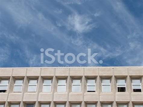 Clouds Over An Office Building Stock Photo Royalty Free Freeimages