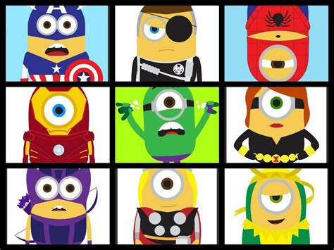 Marvel Minions Wallpapers Top Free Marvel Minions Backgrounds