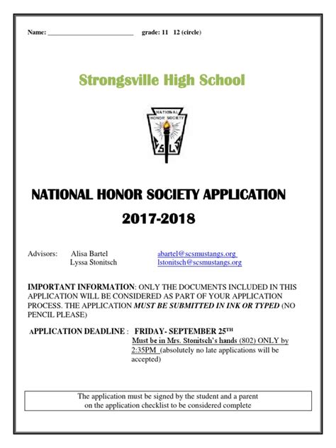 NHS Application 2017 | Essays | Grading (Education)