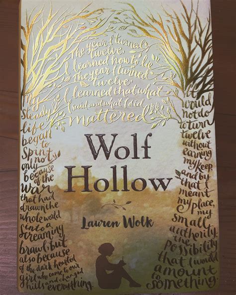 Wolf Hollow Book Characters / Wolf Hollow: Novel Study Guide, Literary