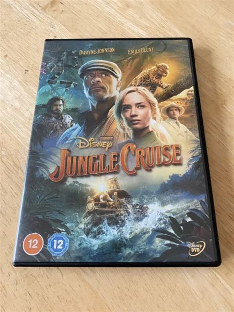 Jungle Cruise Disney Blu Ray Dvd Dwayne Johnson Emily Blunt Jack