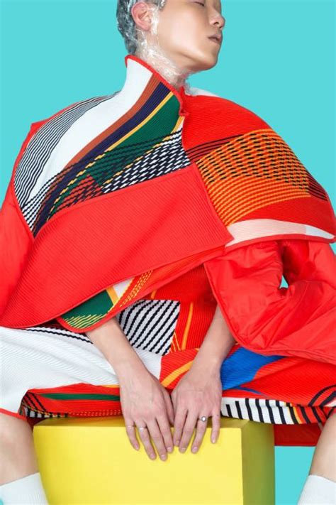 khlorophyll “ tina chou ” fashion fabric fashion prints catwalk fashion details fashion