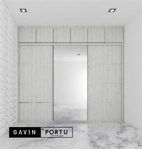 Rp = 2.000.000 (tidak bongkar pasang). design lemari pakaian sliding 3 pintu kombinasi cermin ...