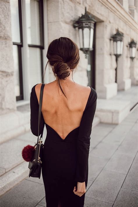 How To Wear A Backless Dress Wheretoget