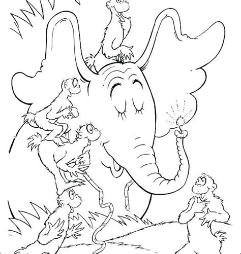 Cat In The Hat Fish Coloring Pages at GetColorings.com | Free printable