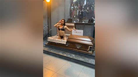 Naked Woman In Coffin Telegraph