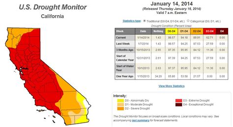 Explosion In Extreme Drought In California The Washington Post