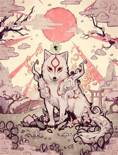 Amaterasu By Parororo On Deviantart Japan