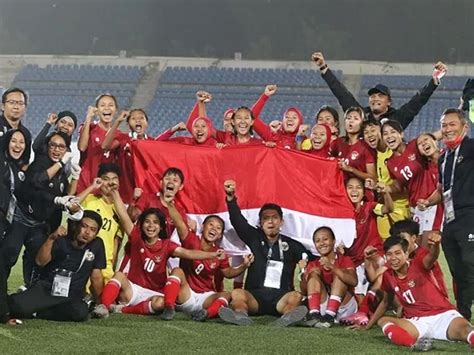 Keren Timnas Sepakbola Wanita Indonesia Masuk Final Piala Asia 2022 Arus Baik