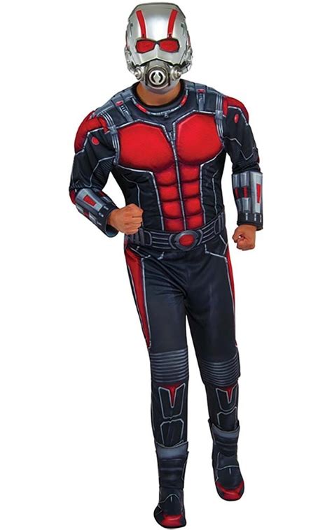 Licensed Deluxe Ant Man Avengers Adult Mens Superhero Halloween Costume