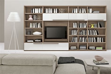 Living Room Bookshelves 46 Interior Design Ideas