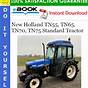 Tn65 New Holland Tractor Parts