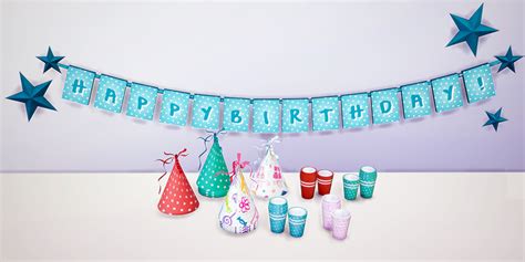 Birthday Party Decor Sims3 To Sims4 Dreamteamsims