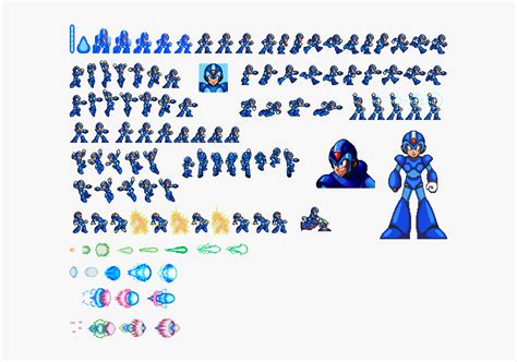 Megaman Mega Man X Sprite Sheet Png Megaman X Png Free Transparent The Best Porn Website