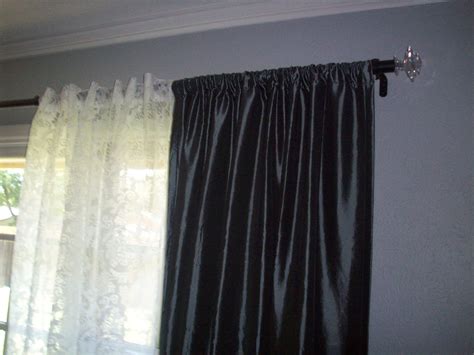 A guide on how to hang curtains. curtain and sheers on same rod - Home Decor