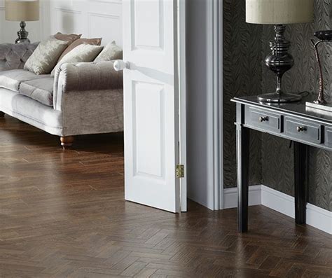 Dark Floors Complement Traditional Design Art Select Sundown Oak