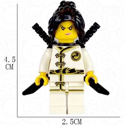 Ninjago Lego Boneco Blocos De Montar Nya Kimono Ninjago Shopee Brasil