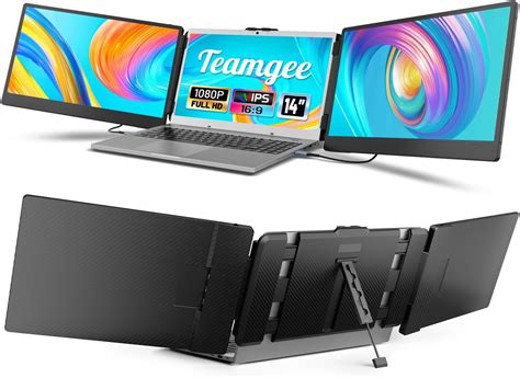 Teamgee Portable Monitor 14 Fhd 1080p Ips Laptop Screen