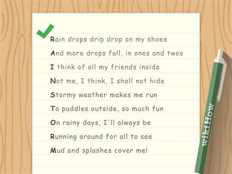 How to Write an Acrostic Poem: 10 Steps (with Pictures) - wikiHow