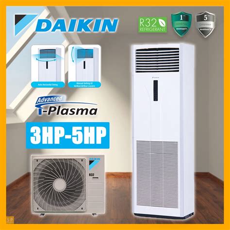 Daikin R Floor Standing Hp Hp Non Inverter With Advanced Iplasma
