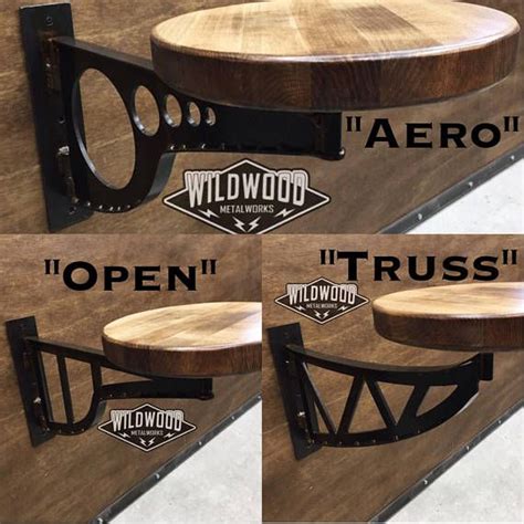 Maybe you would like to learn more about one of these? Swing out / swing away industrial style barstool. Mounted to the wall or under a bar counter ...