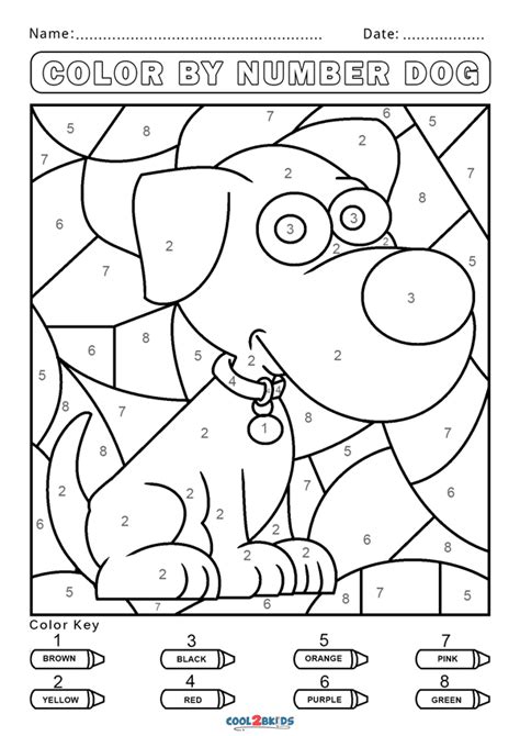 92 Free Printable Color By Number Coloring Pages
