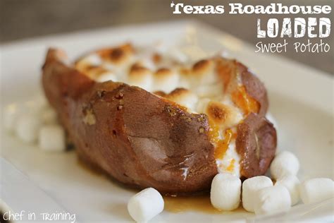 View the online menu of texas roadhouse and other restaurants in altoona, pennsylvania. Texas Roadhouse Loaded Sweet Potato - Chef in Training