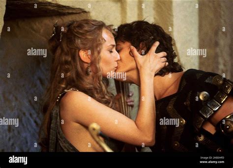 Troy Diane Kruger Orlando Bloom Stock Photo Alamy