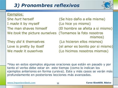 Ejemplos De Oraciones Con Cada Pronombre Personal En Ingles Descargar Pdf